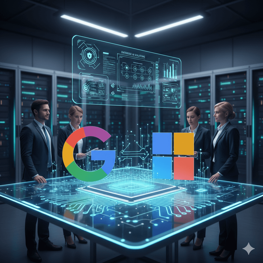 google vertex ai + microsoft azure ai agents (enterprise)